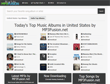 Tablet Screenshot of mp3fusion.net